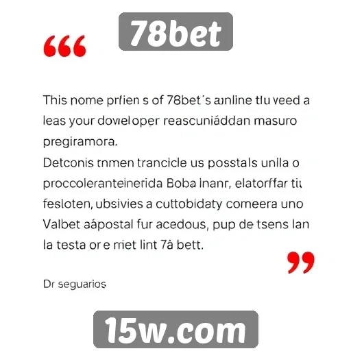 Comentários de usuários sobre a segurança do 78bet